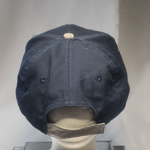 D & K POLICE Baseball Cap Hat Blue Men's One Size Gray Strapback Adjustable - Picture 4 of 6